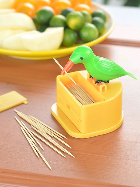 Cute Bird Toothpick Box