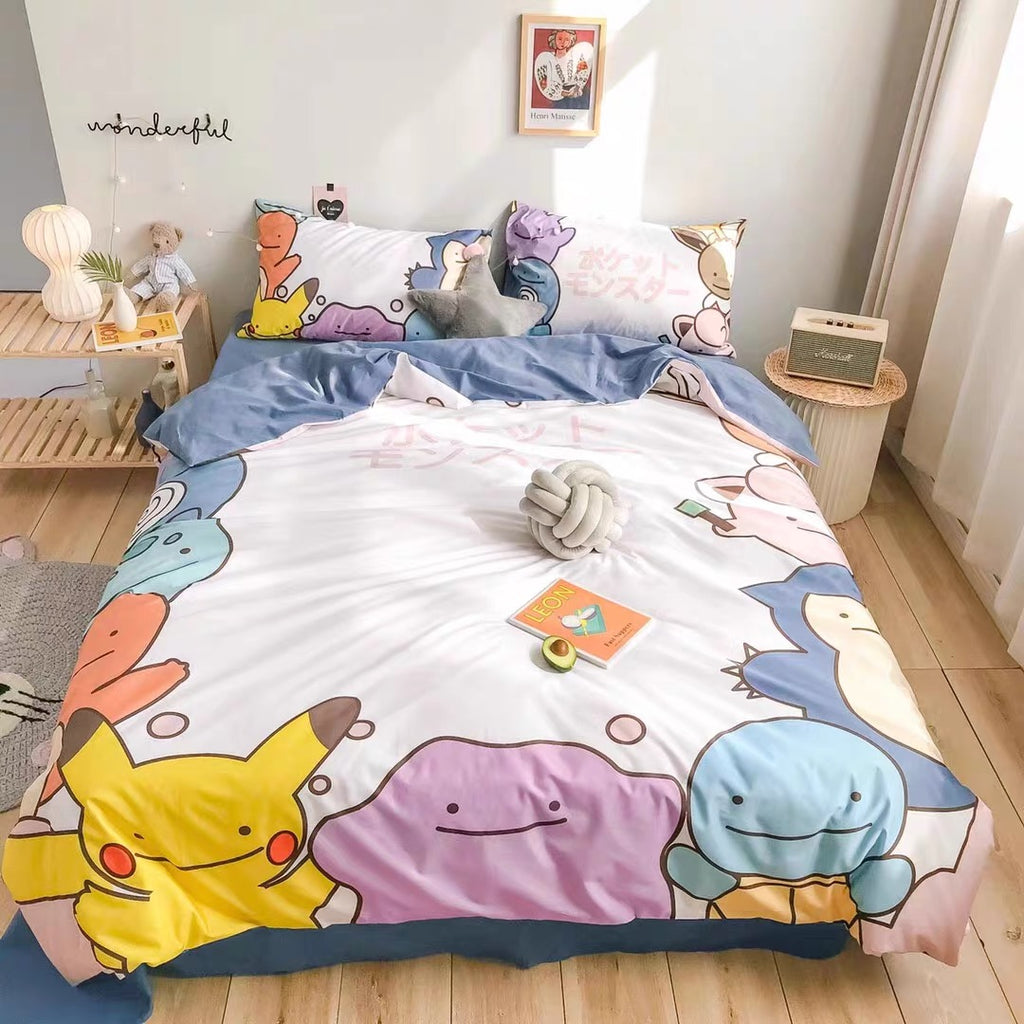 New Anime Comforter Bed Set Twin Full Queen King Size 3PCS Manga Characters  Demon Slayer Bedding Duvet Covers Sets with Pillowcase - Walmart.com