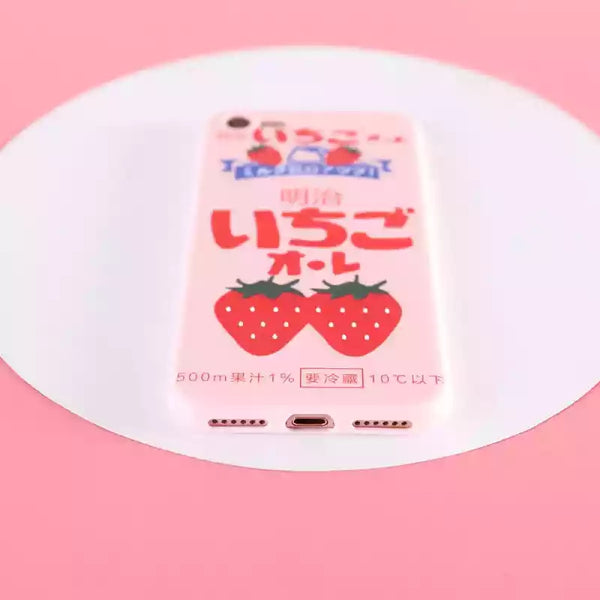 Strawberry Cake Phone Case For Iphone6/6s/6p/7/8/7/8plus/X/XS/XR/XSmax