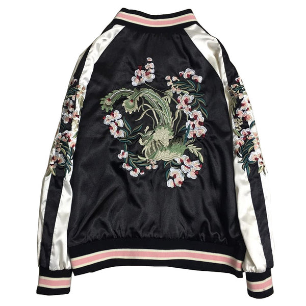 Flowers Embroidery Jacket