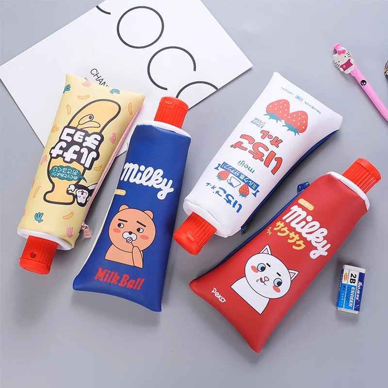 Creative Toothpaste Pencil Case