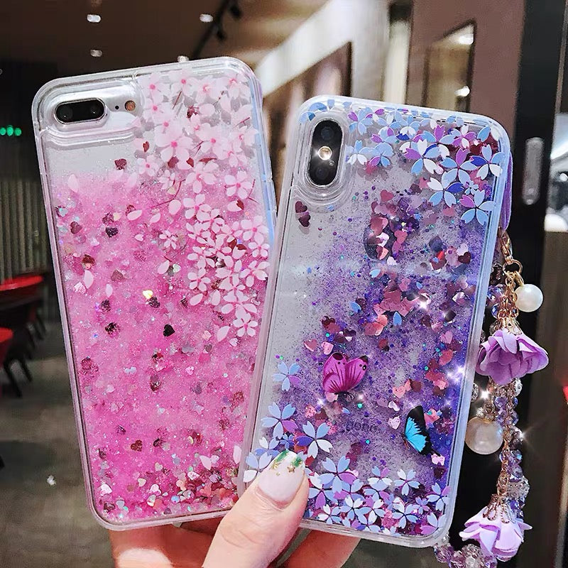 Sakura Phone Case For Iphone6/6S/6P/7/7P/8/8plus/X/XS/XR/Xs max/11/11pro/11pro max