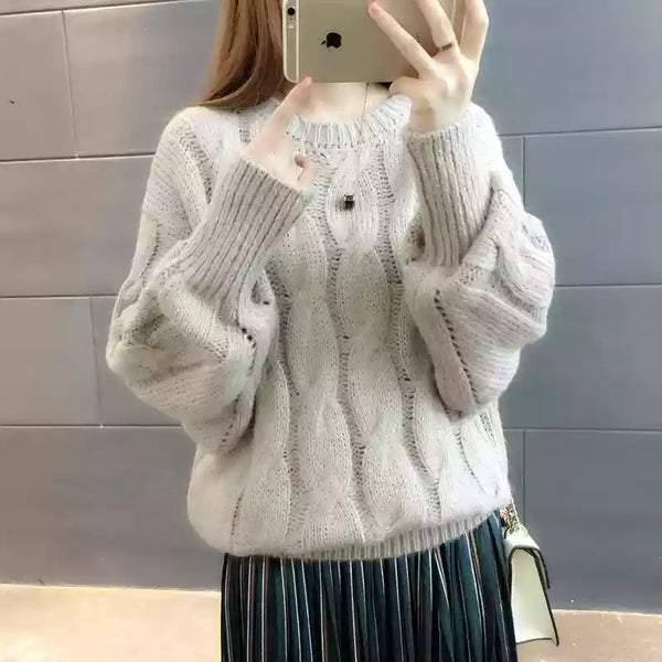 Pure Color Sweater