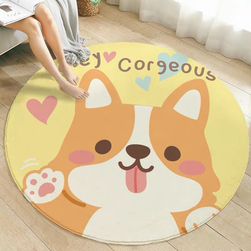 Happy Dog Floor Mat