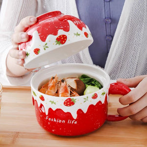 Cute Strawberry Bowl