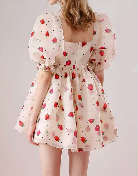 Sweet Strawberry Dress