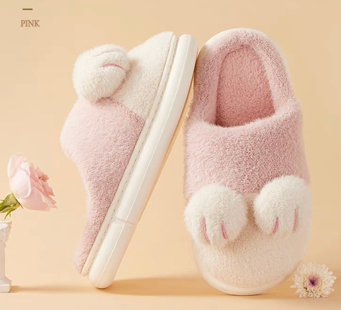 Kawaii Paw Slippers