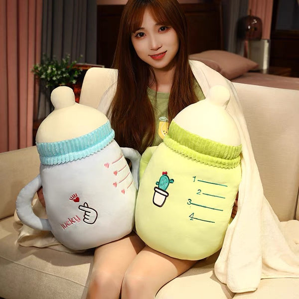 Funny Bottle Pillow & Blanket