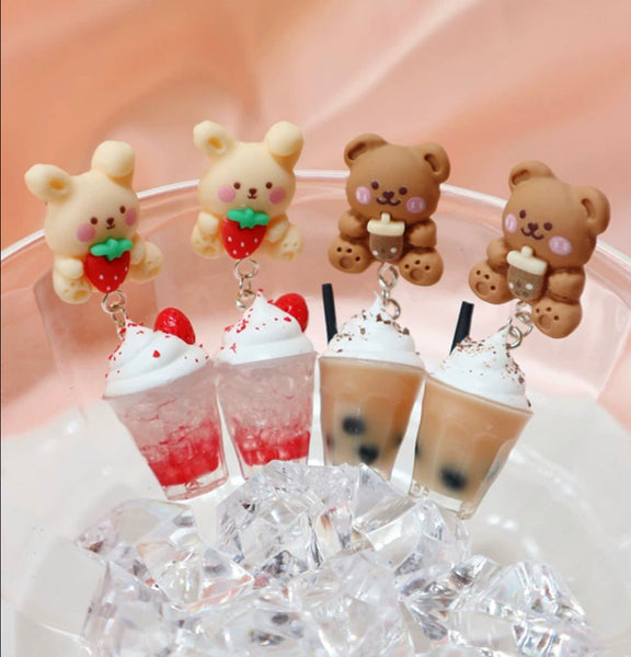 Cute Boba Earrings