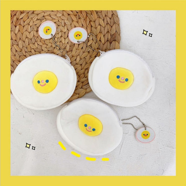 Kawaii Egg Coin Purse