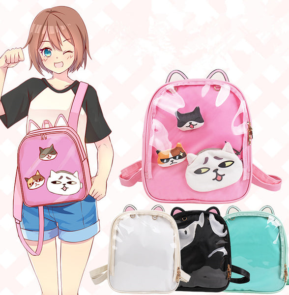 Kawaii Cat Ears Backpack