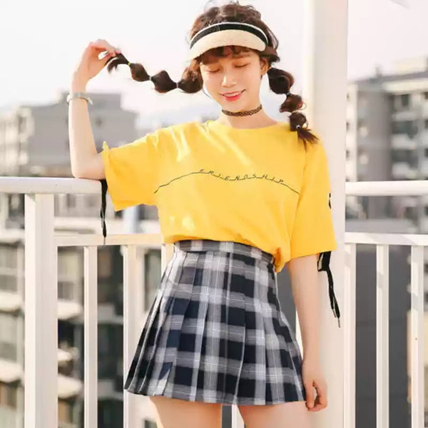 Cute Preppy Style Skirt