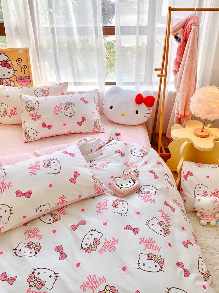 Sheets Hello Kitty Bedding Sets  Hello Kitty Queen Size Bedding