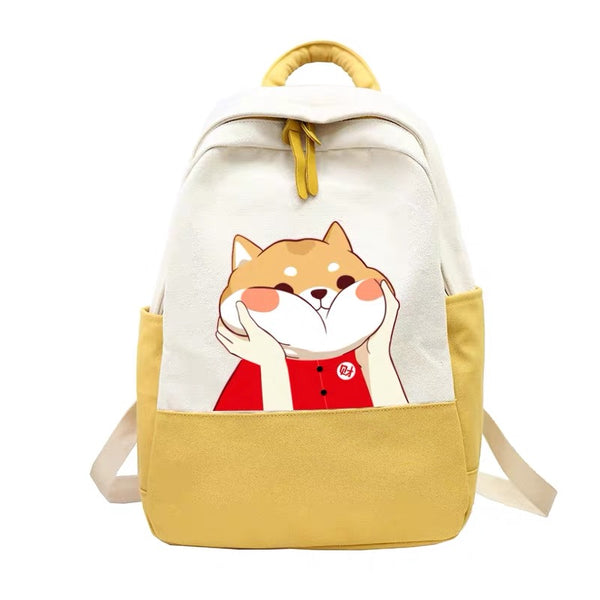 Funny Shiba Inu Backpack
