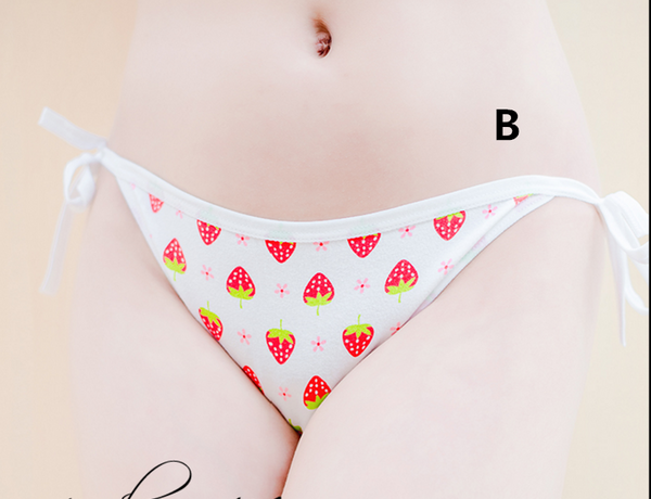 Cute Strawberry Underwear