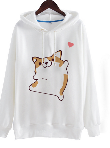 Kawaii Dog Hoodie