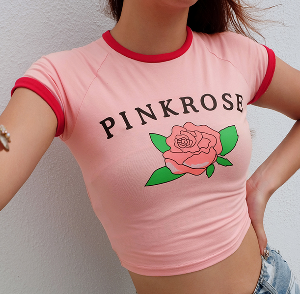 Pink Rose Top