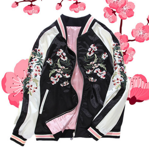 Flowers Embroidery Jacket