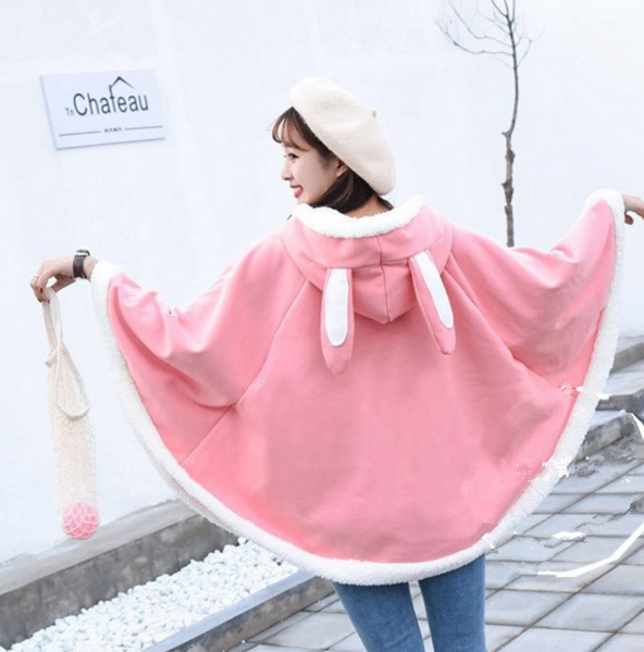 Kawaii Rabbit Cloak Coat