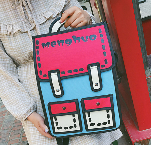 Cute Printed Backpack