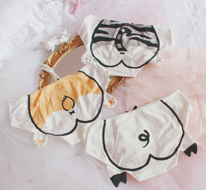 Kawaii Kitty Underwear Set – ivybycrafts