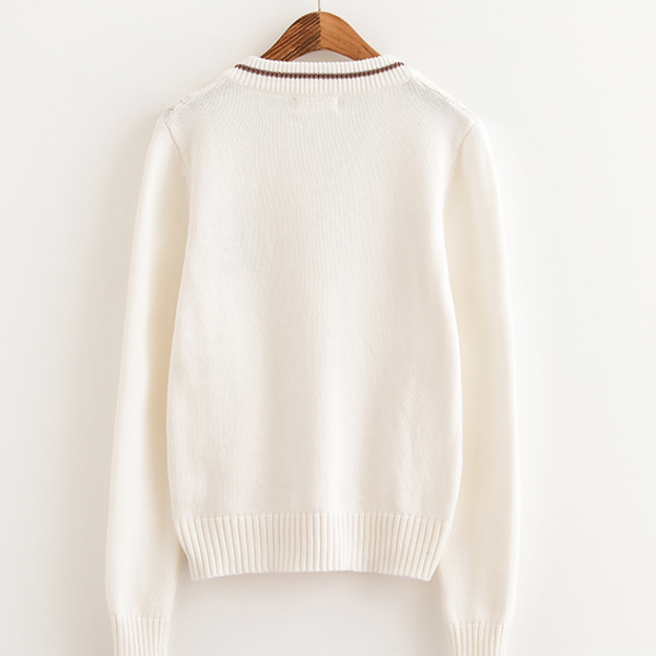 Kawaii Bear Knitted Sweater