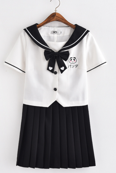 Kawaii Panda Uniform Suit