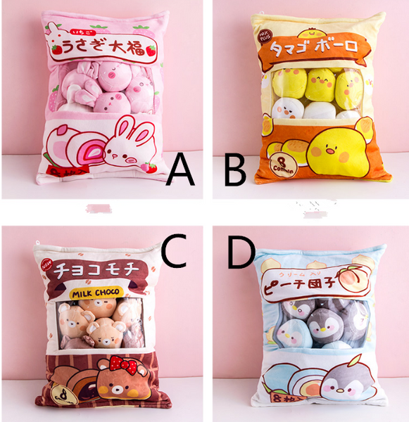 Kawaii Animal Dolls Pillow