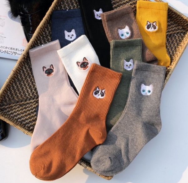 Cute Cat Socks – ivybycrafts