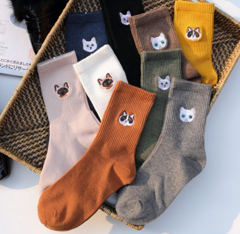 Cute Cat Socks