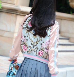 Flowers Embroidery Coat