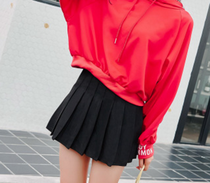 Cute Pure Color Skirt