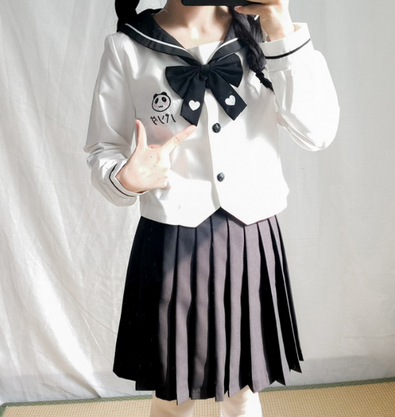 Kawaii Panda Uniform Suit