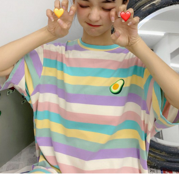 Rainbow Fruits T-shirt