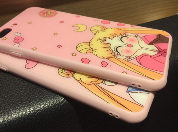 Kawaii Girl Phone Case For Iphone6/6S/6P/7/7P/8/8plus/X/XS/XR/XSmax/11/11pro/11pro