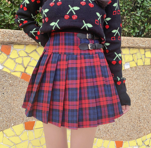 Harajuku Plaid Skirt