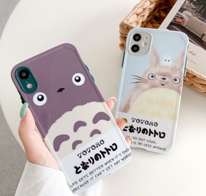 Totoro Phone Case For Iphone7/7P/8/8plus/X/XS/XR/Xs max/11/11pro/11pro max/SE