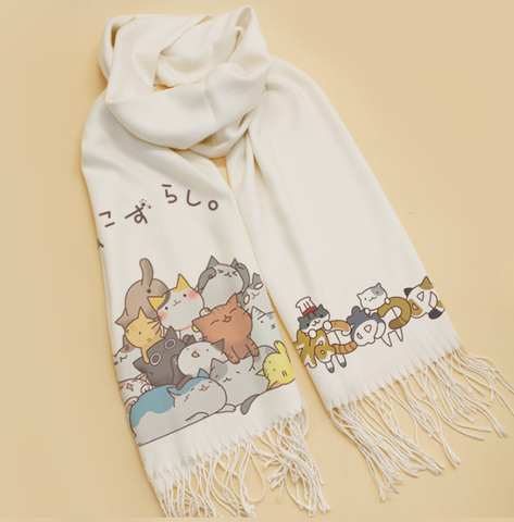 Kawaii Cats Scarf