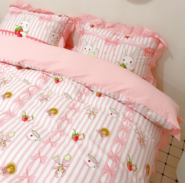 Sweet Printed Bedding Set