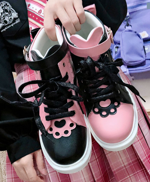 Kawaii Paw Lolita Shoes