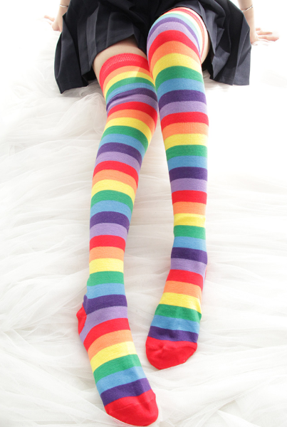 Colorful Stripe Socks