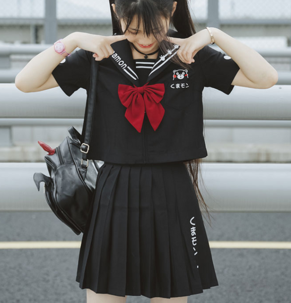 Kawaii Kumamon Uniform Suit