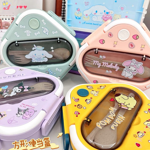 Kawaii Cartoon Lunch Box