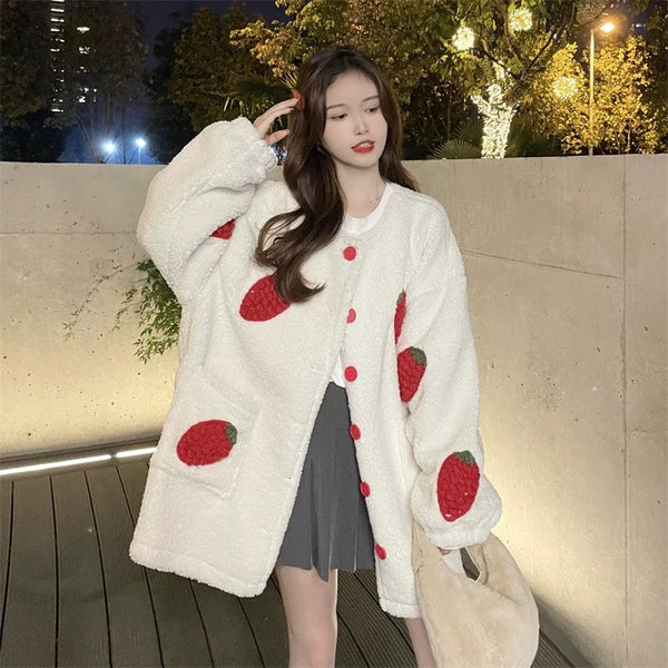 Sweet Strawberry Coat