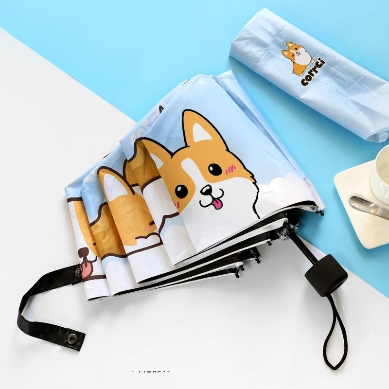 Kawaii Dog Umbrella