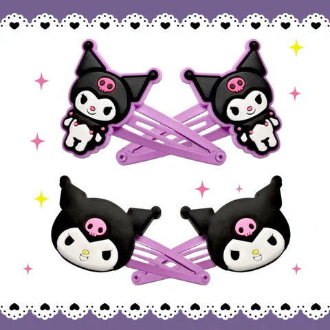 Cute Kuromi Hair Clips