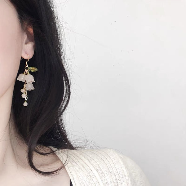 Cute Orchid Earrings