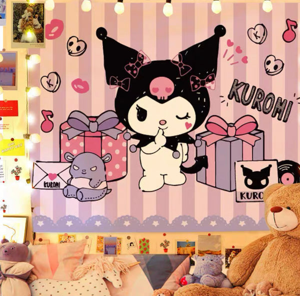Cute Cartoon Bedside Cloth