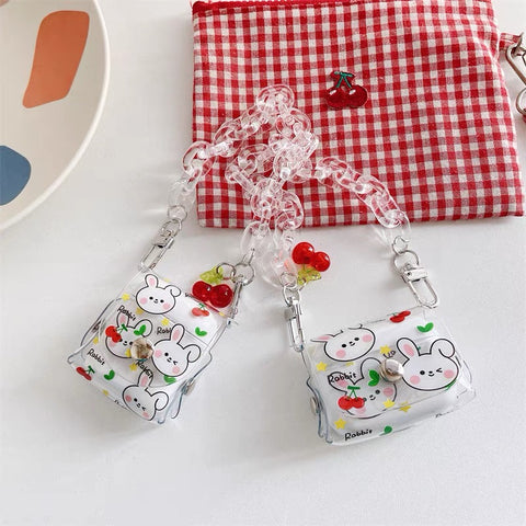 Cute Rabbit Airpods Protector Case For Iphone