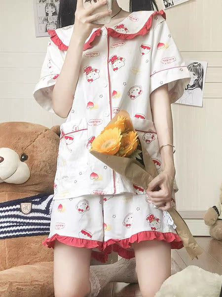 Kawaii Kitty Pajamas